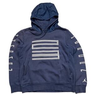 Jordan Hoodie Sweatshirt Navy Blue M